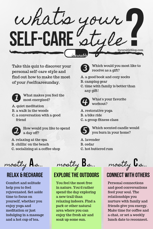 Quiz: What's Your Self-Care Style? - Incurable