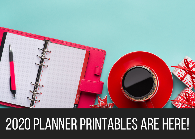 2020 Planner Printables are Here!